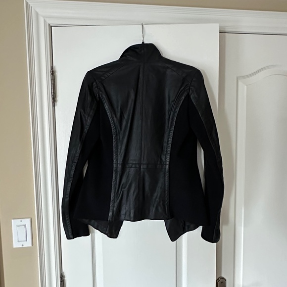 Daniel Leather Blazer/Jacket, 3XS/XS, Black - Picture 3 of 14